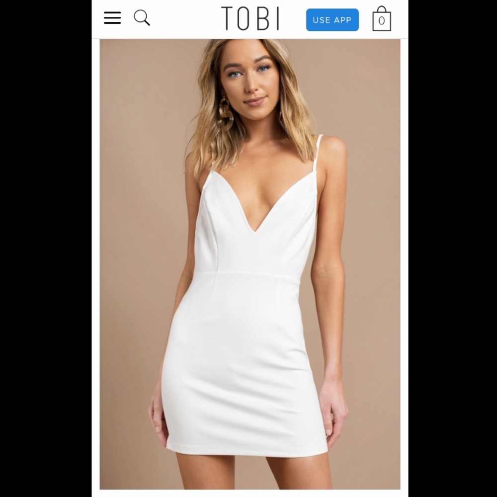 White Bodycon Dress